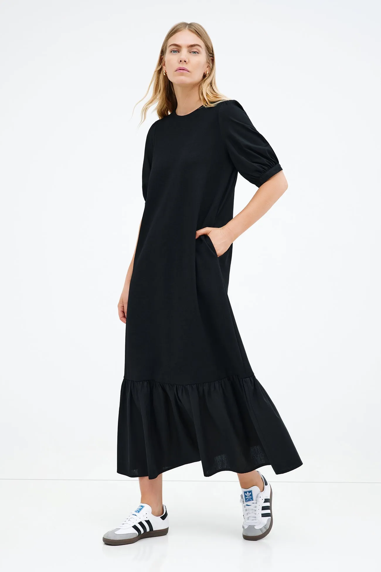 Petite Olivia Dress Flattering Shape Wear Versatile Layer Wear