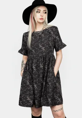 Petrichor Smock Dress Elegant Silhouette