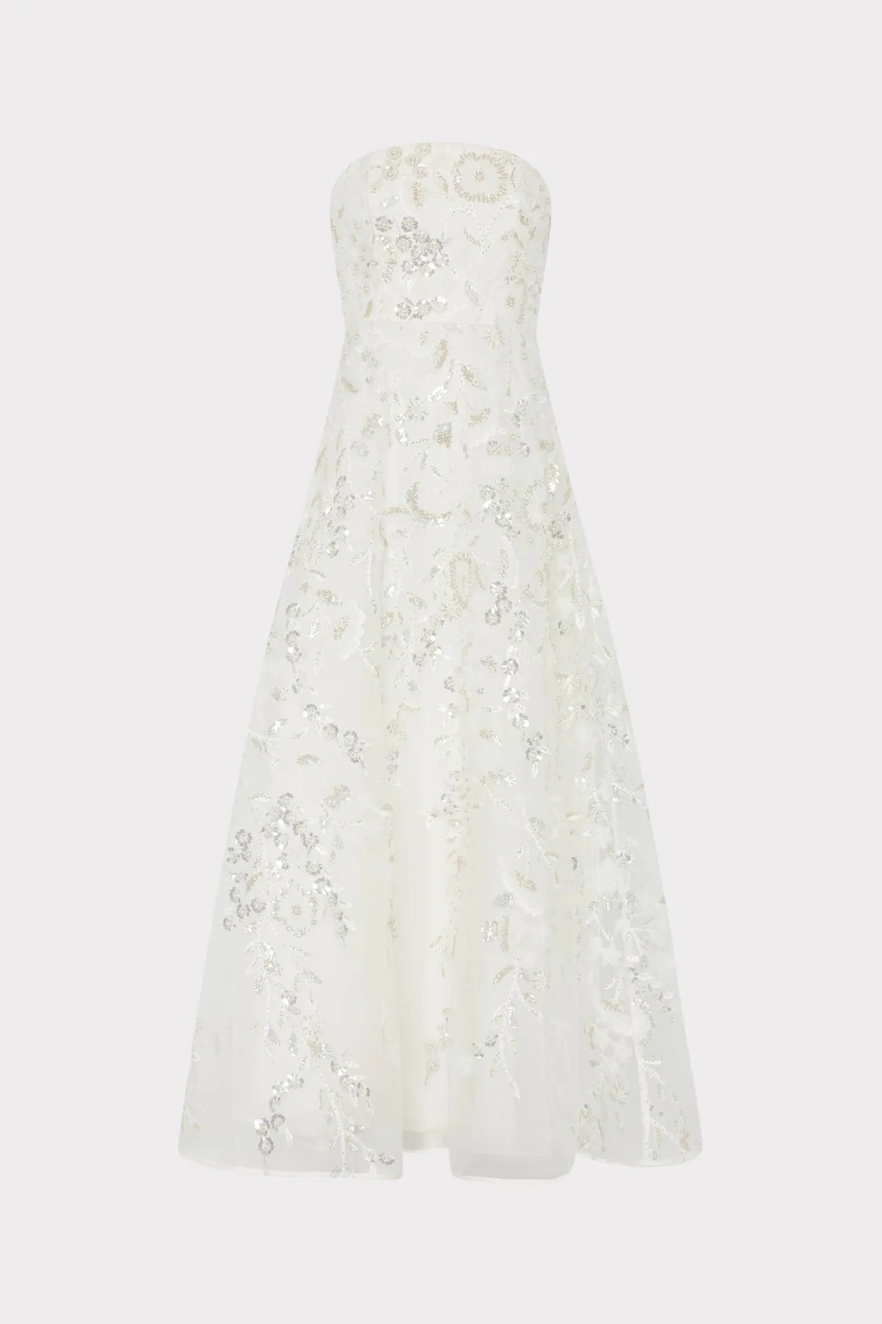 Petunia Beaded Dream Sequins Gown Comfy Flex Elegant Layers