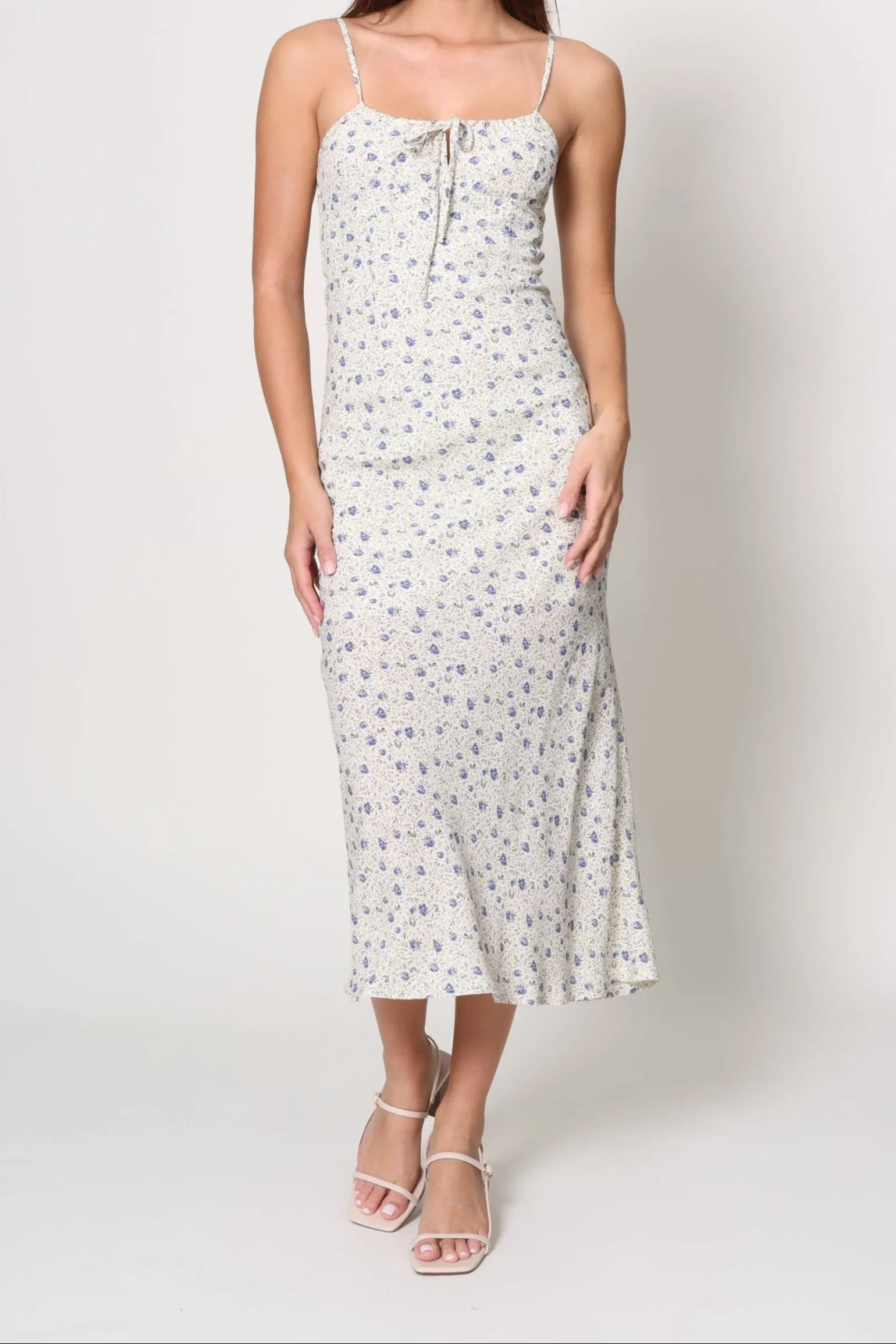 Polished Cut Light Fit Floral Mirage Dress