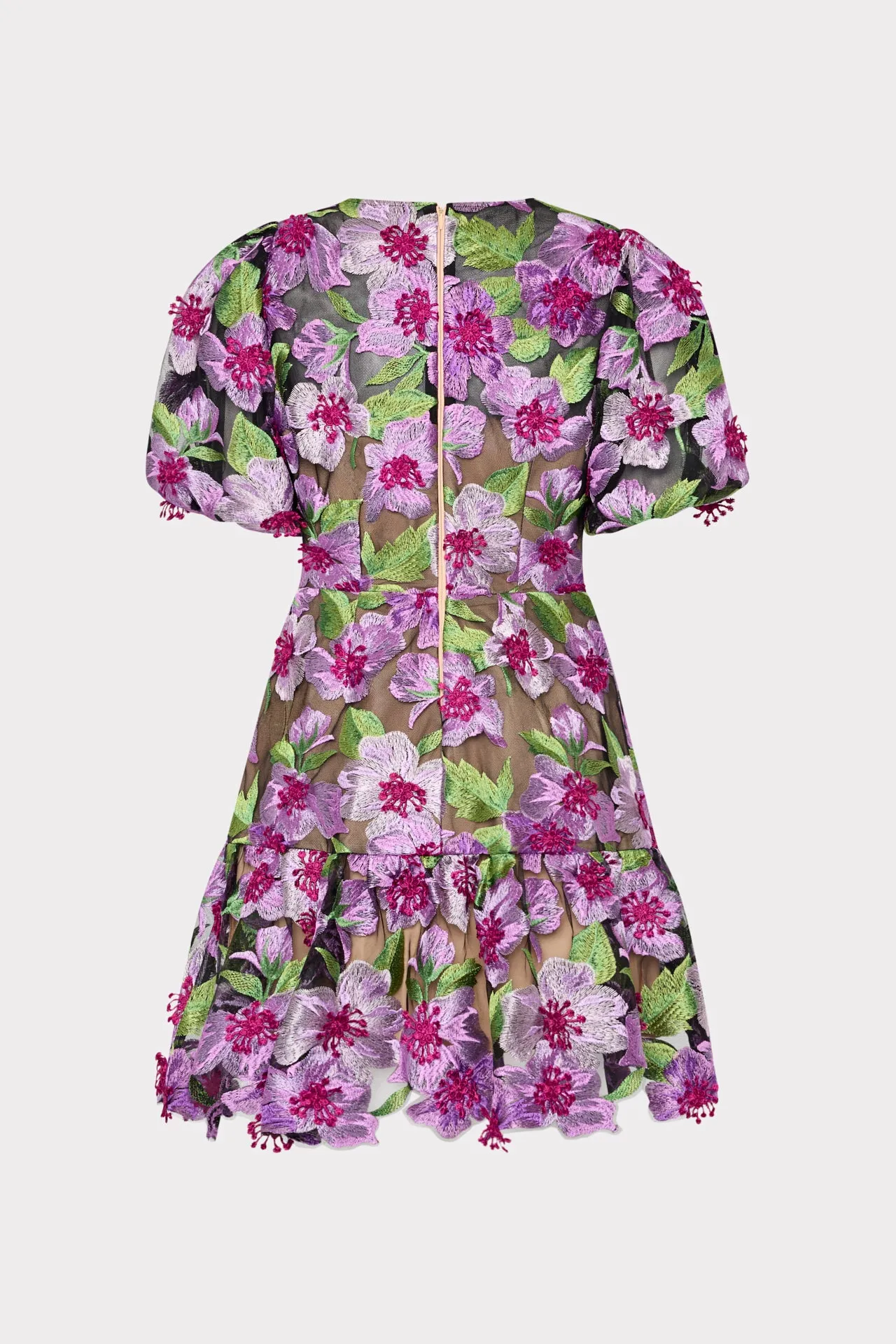 Yasmin 3D Embroidered Dress Tall Girl Elegant Wearable