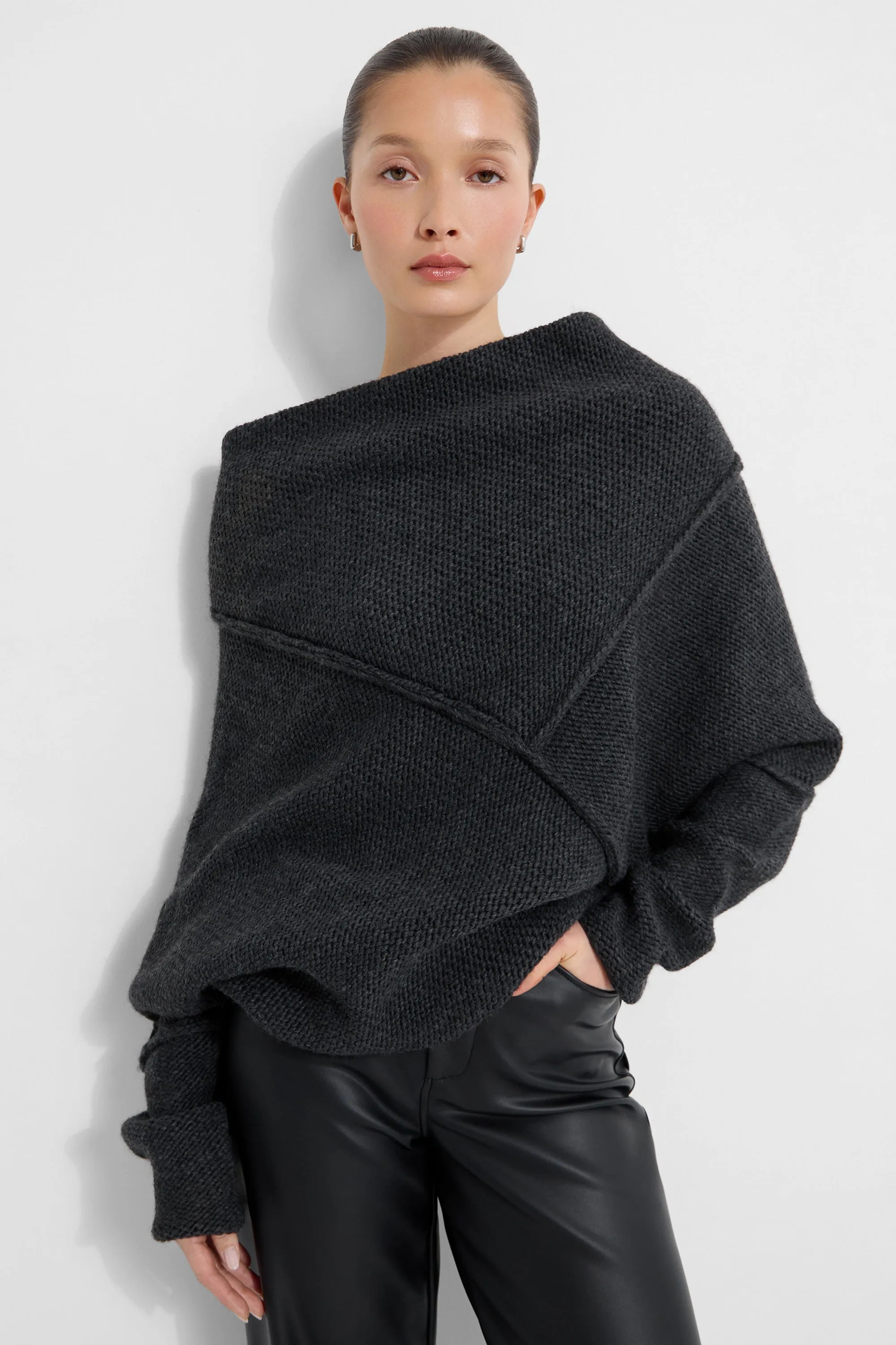 Modern Style Winter Layer Palmer Long Sleeve Top