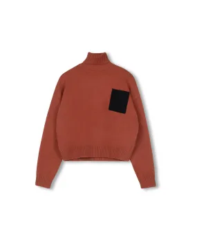 anniversary Chic Comfort Wear Pocket Turtleneck