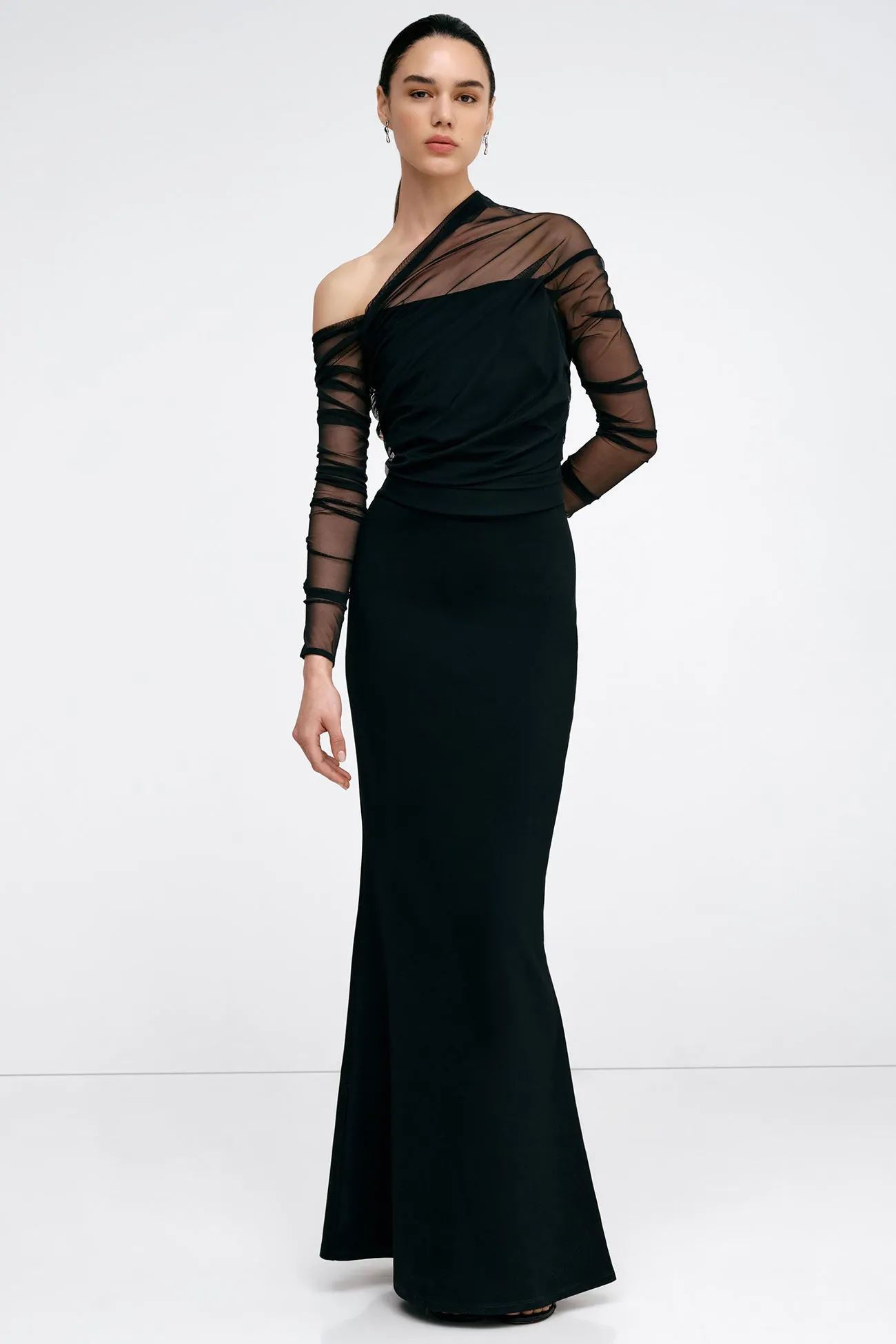 Monroe Dress Night Vibes Natural Silhouette