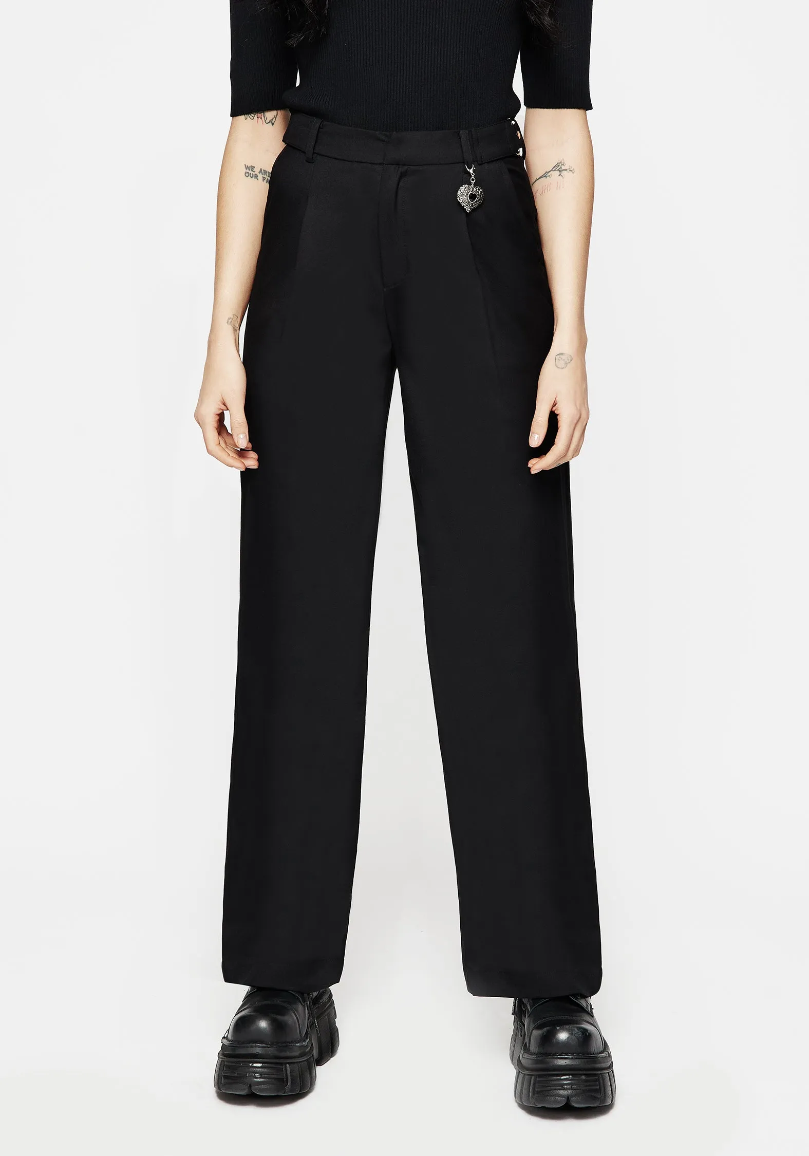 Porcia Wide Leg Tailored Trousers All-Purpose Wear