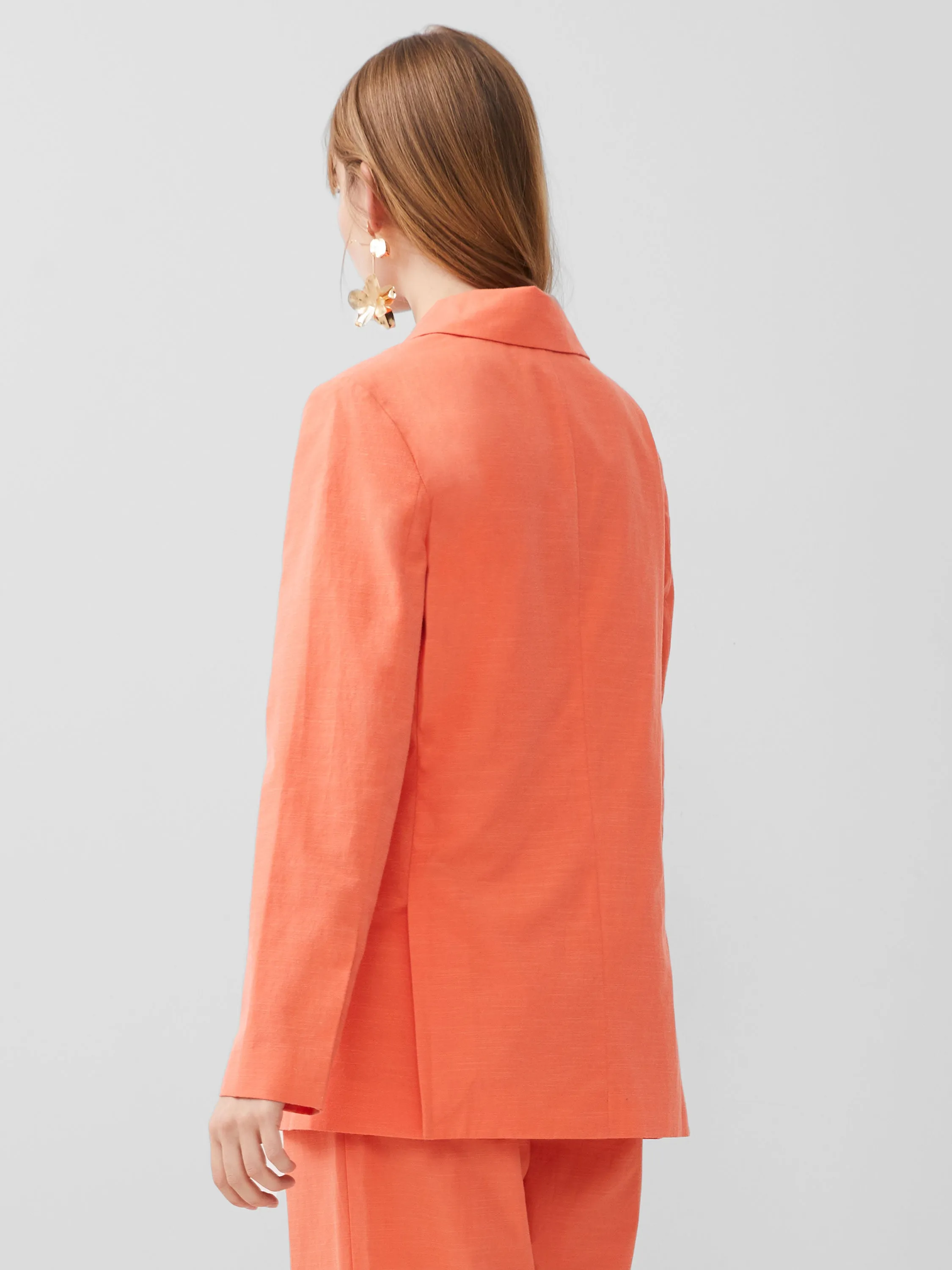 Rubberized Trims Alania Blazer