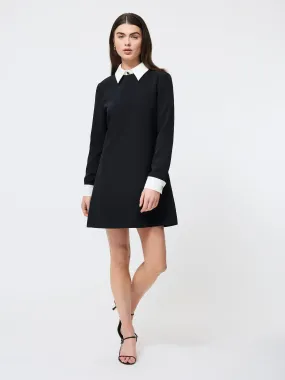 Echo Long Sleeve Collared Dress Subtle pattern Youth Charm
