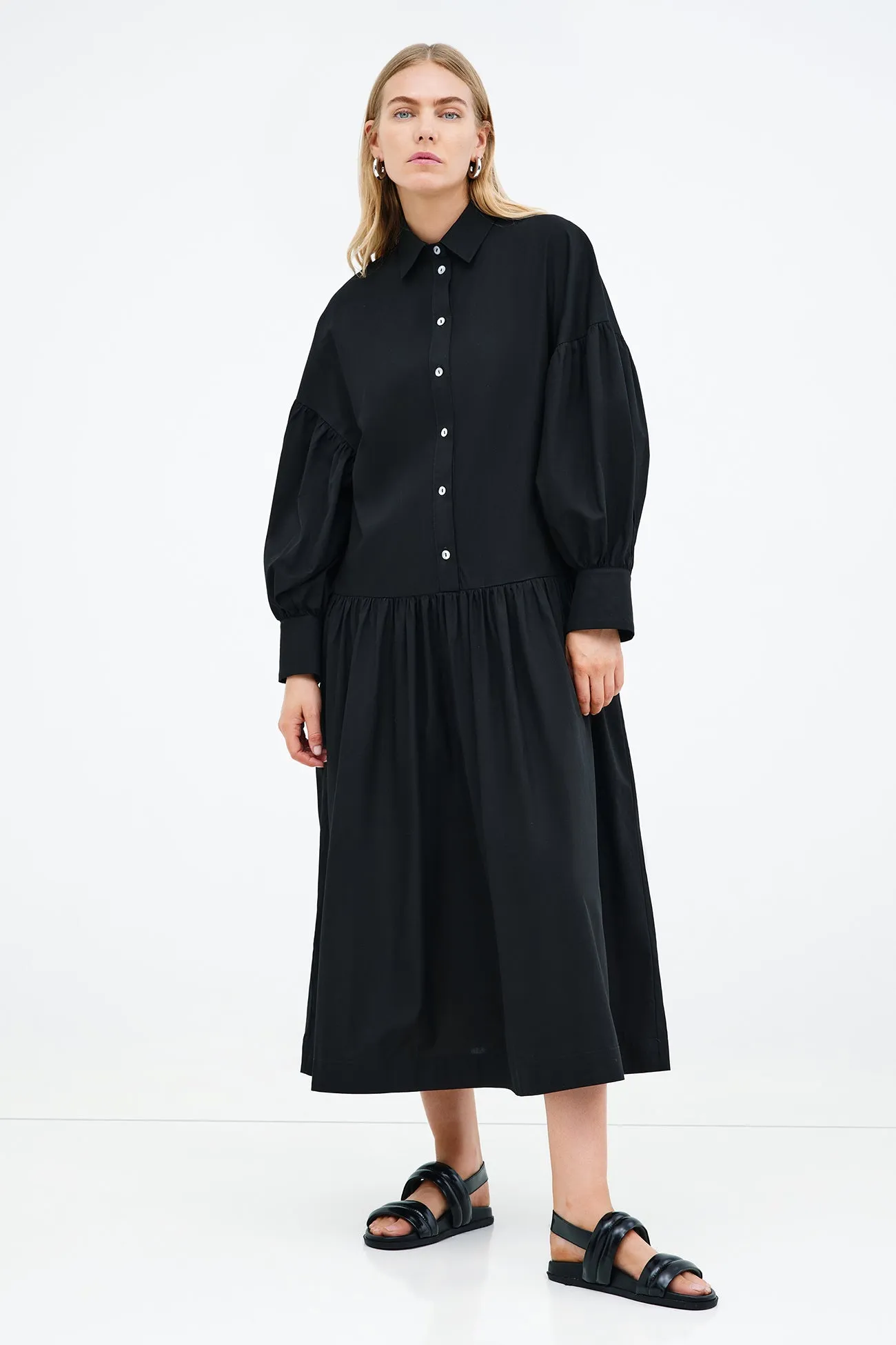 Pastel Colors Front-Zip Ada Dress