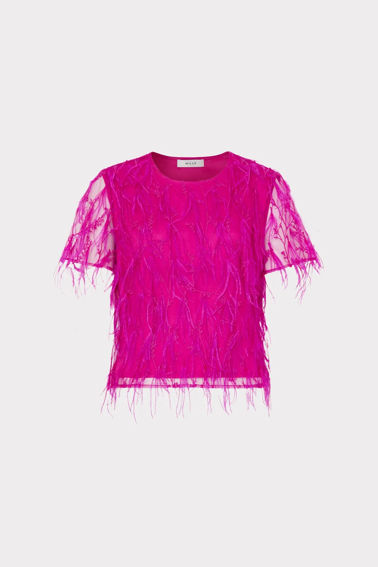 Rava Feather Tee Flexible Ribbed Cuffs WrinkleFree Weave