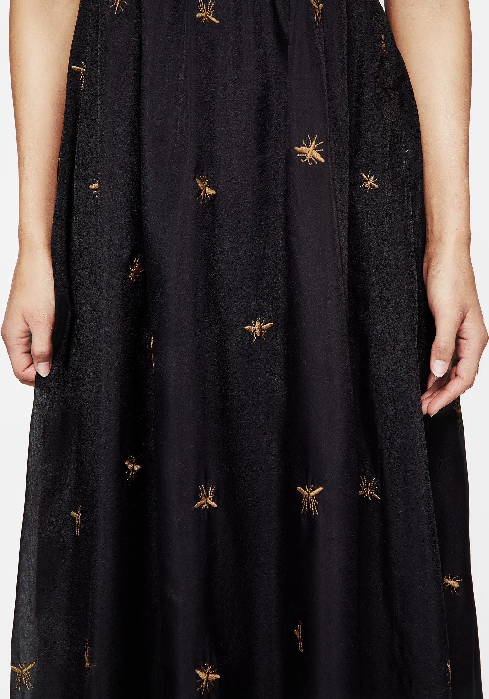 Insectarium Embroidered Organza Cami Gown Bless Glow Classic Flow