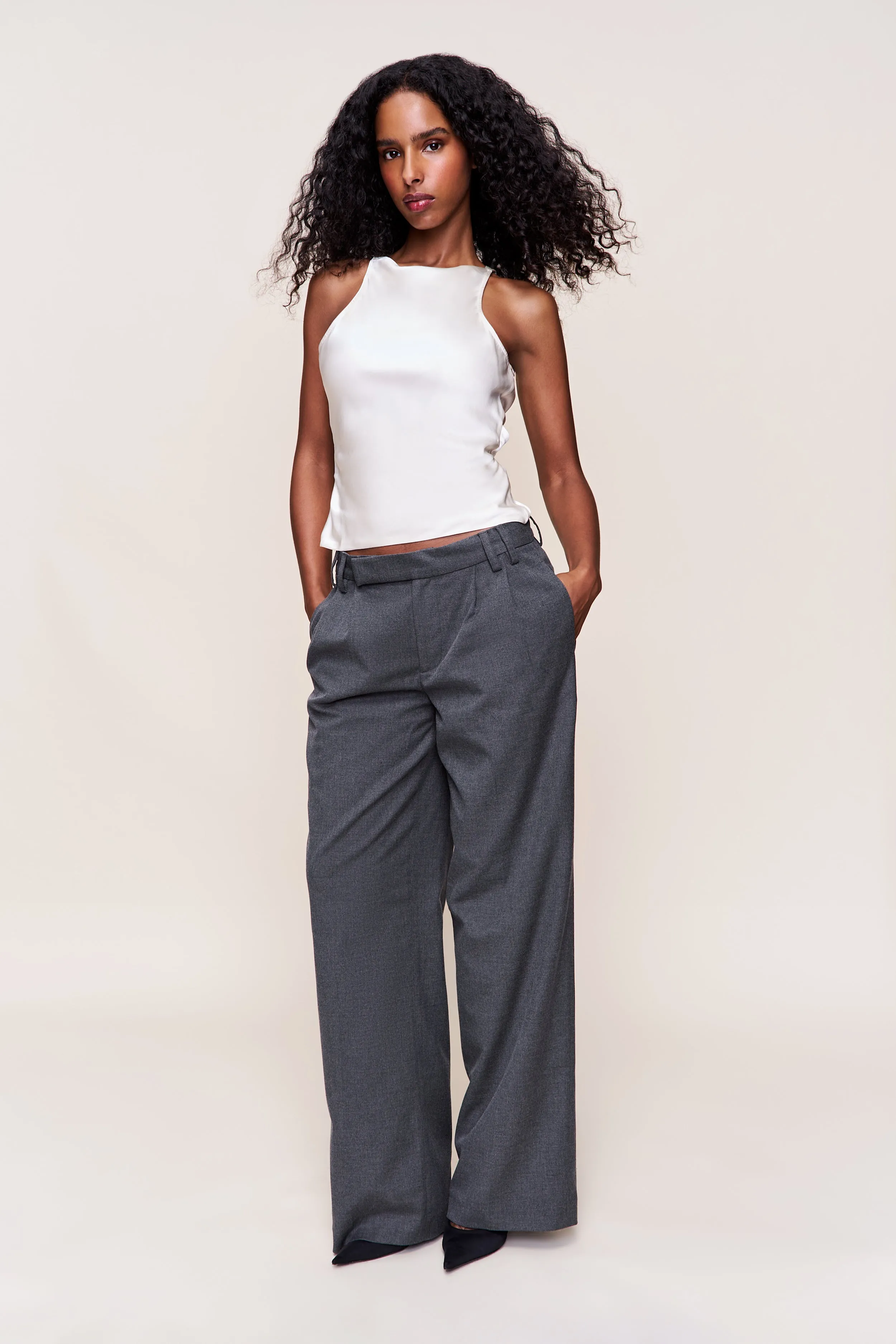 Multi Purpose Layering Air Permeable Cloth Regine Cowl Neck Top