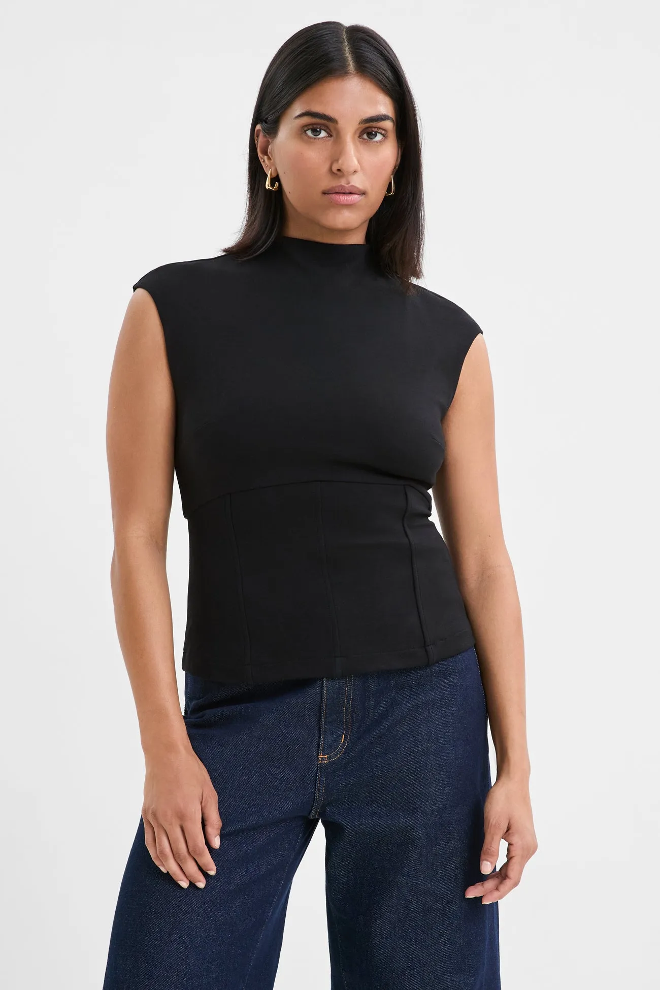 Tear Resistant Reinforcement Formal Blouse Haru Top