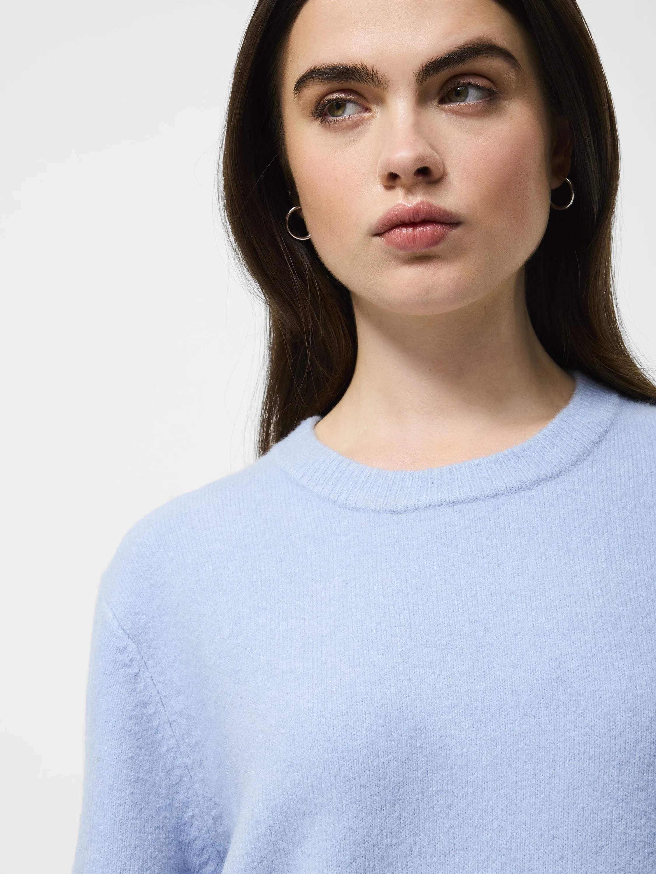 Lightweight texture Emilia Knit Boyfriend Sweater