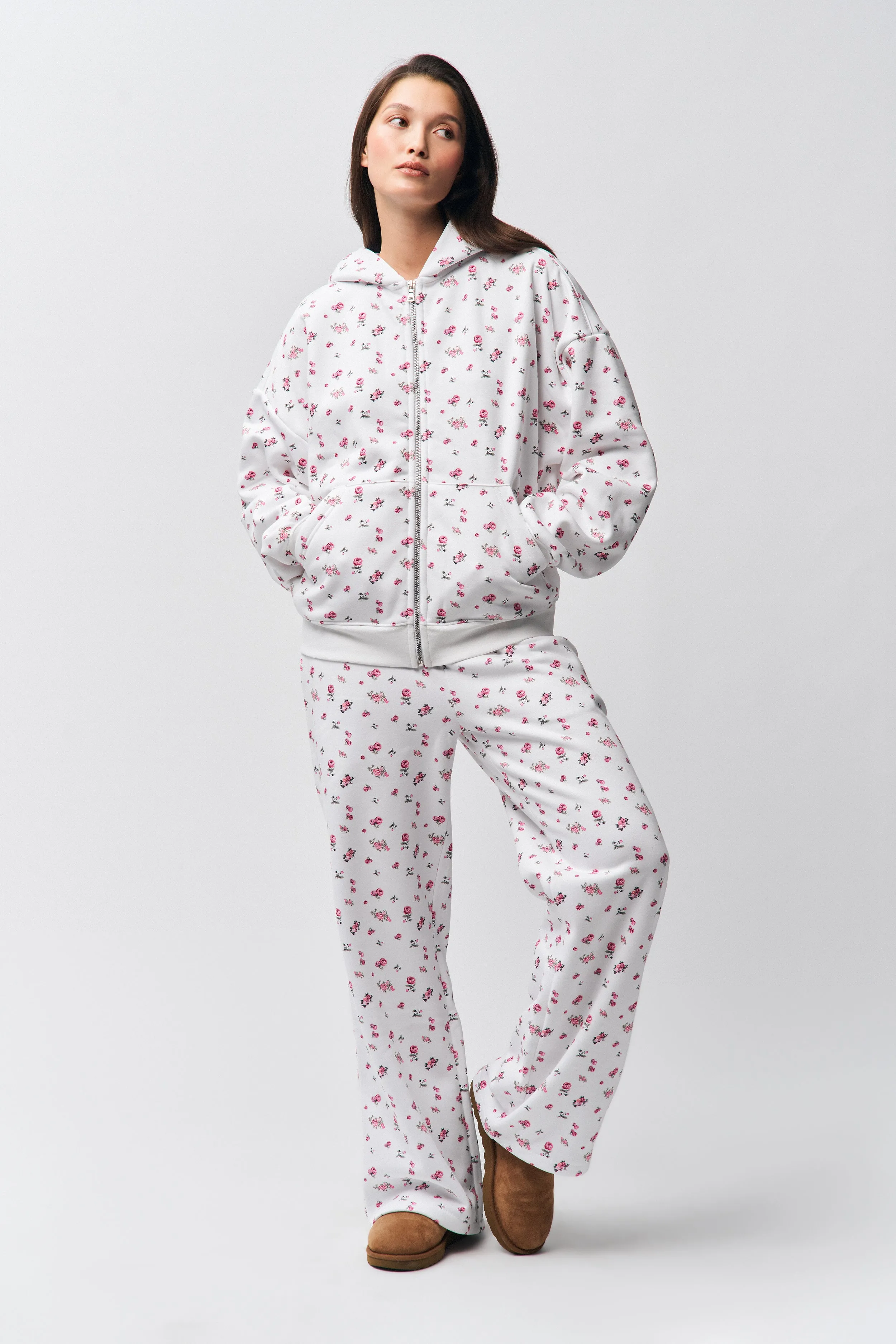 Anti Static Fabric Relaxed Design Relaxed Drawstring Sweatpant