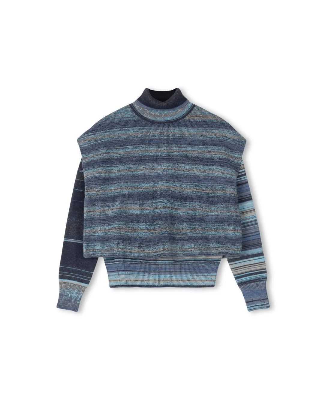 Vest Overlay Turtleneck Anti Bacterial Treatment