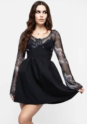 Texture Flow Esther Underbust Mini Dress