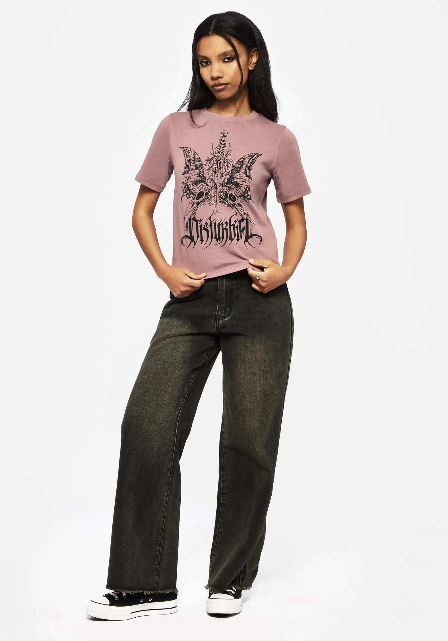 Requiem Graphic Print T-Shirt Essential Casual Effortless Look