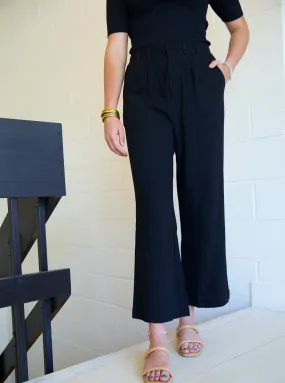 Louisa Linen Trouser Soft Wash Treatment Neutral Daily Wear