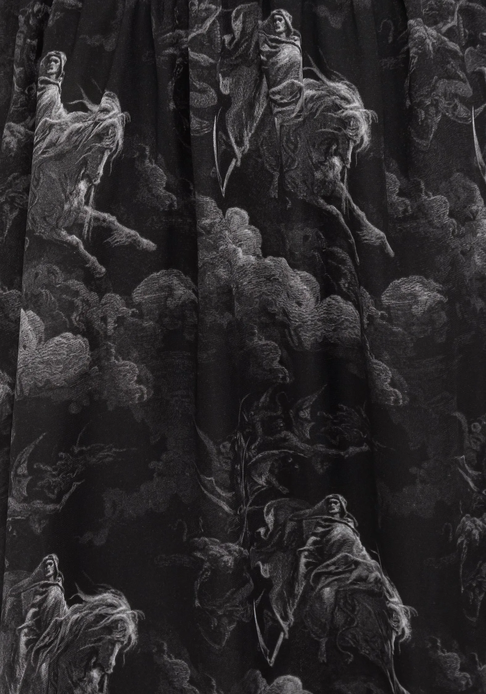 Revelation Chiffon Puff Sleeve Mini Dress All Day Look Flowy Texture