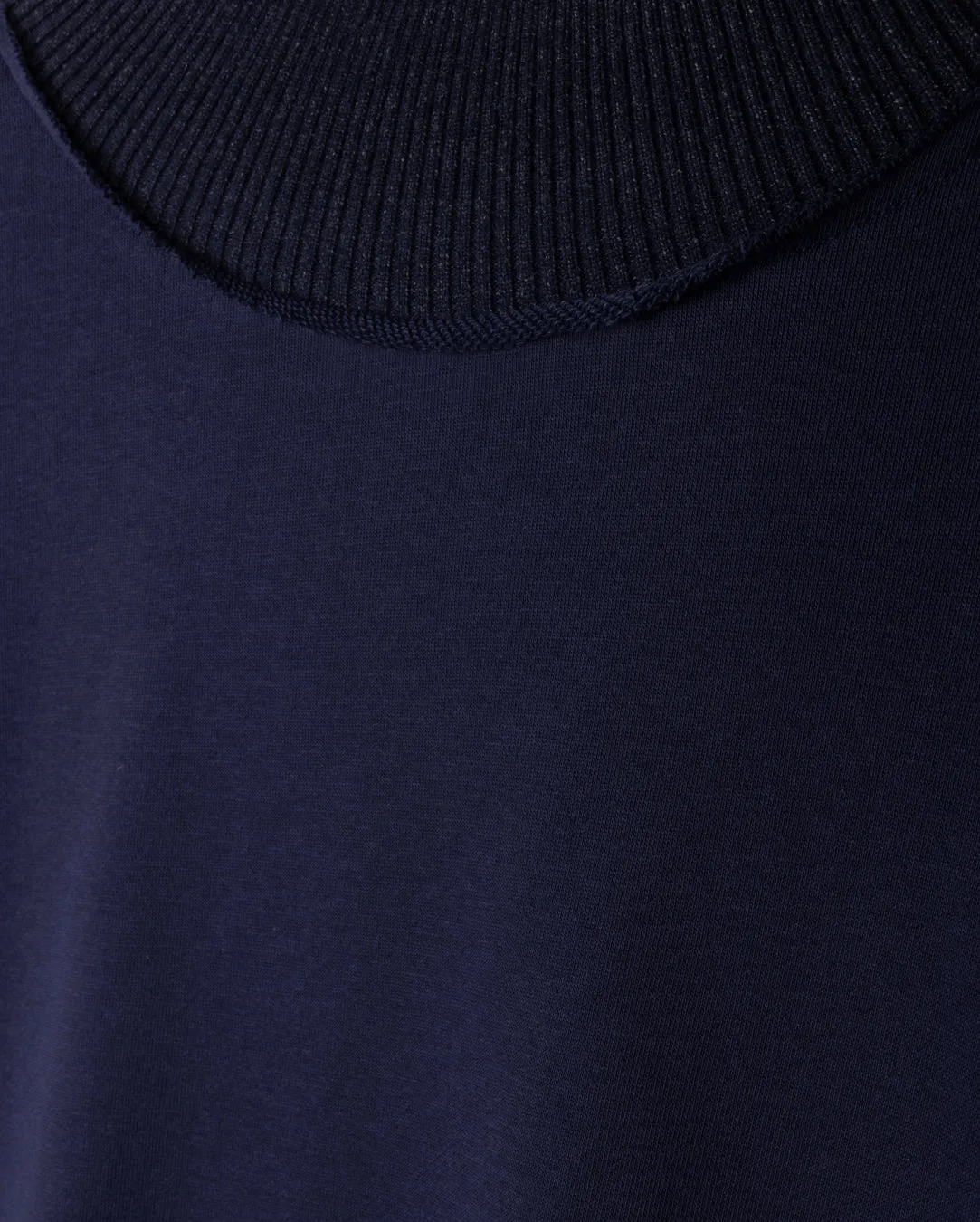 Wrinkle Resistant Rib Trim Sweatshirt