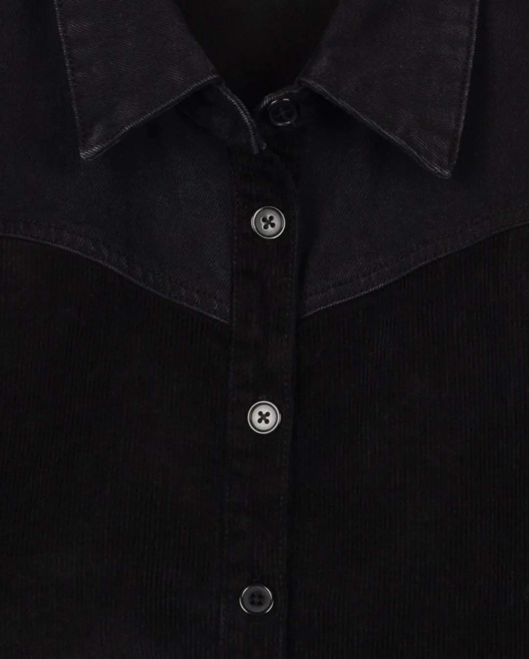 Ribbed Corduroy Shacket Non Irritating Lining Active Wear