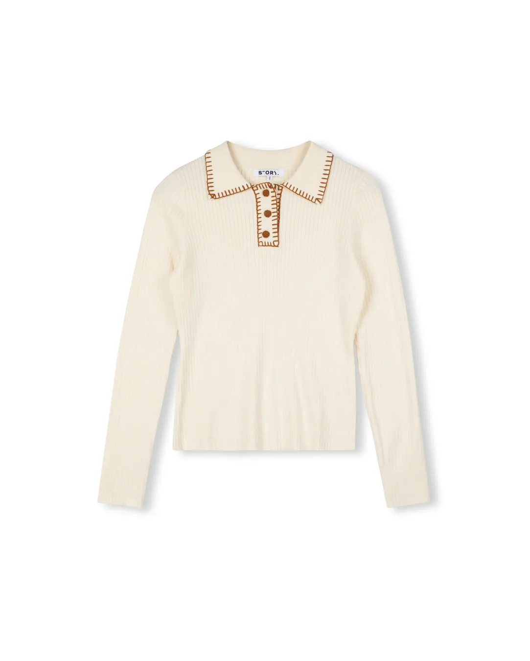 Everyday Knit Ribbed Knt Polo