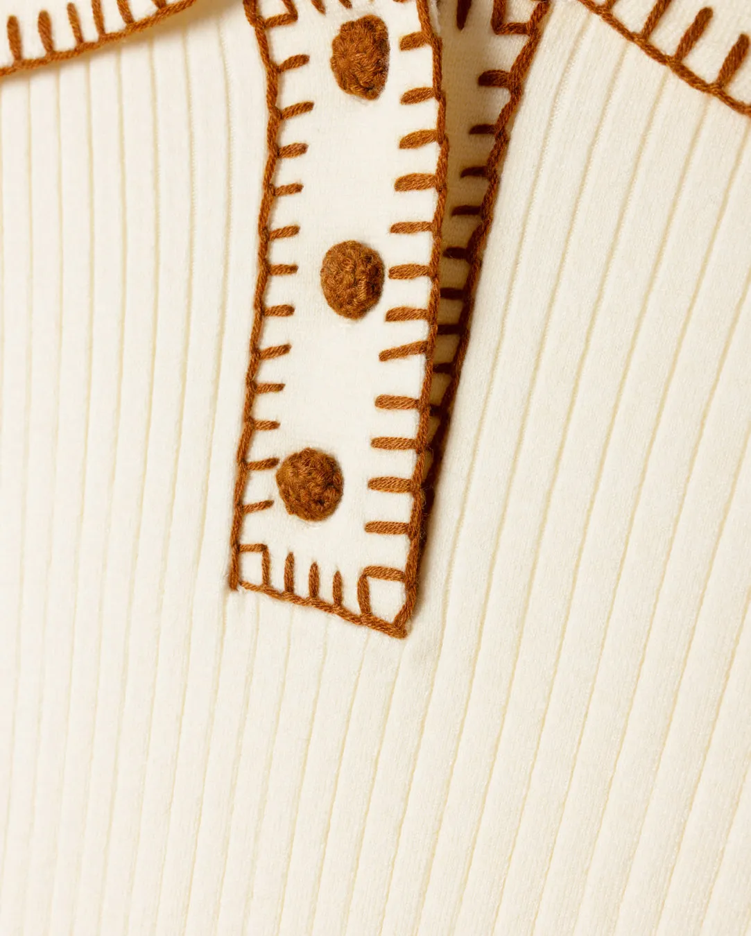 Ribbed Knt Polo Timeless Fashion Minimalist Style