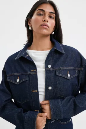 Rockland Denim Jacket Detachable Layer Taped Seam Technology