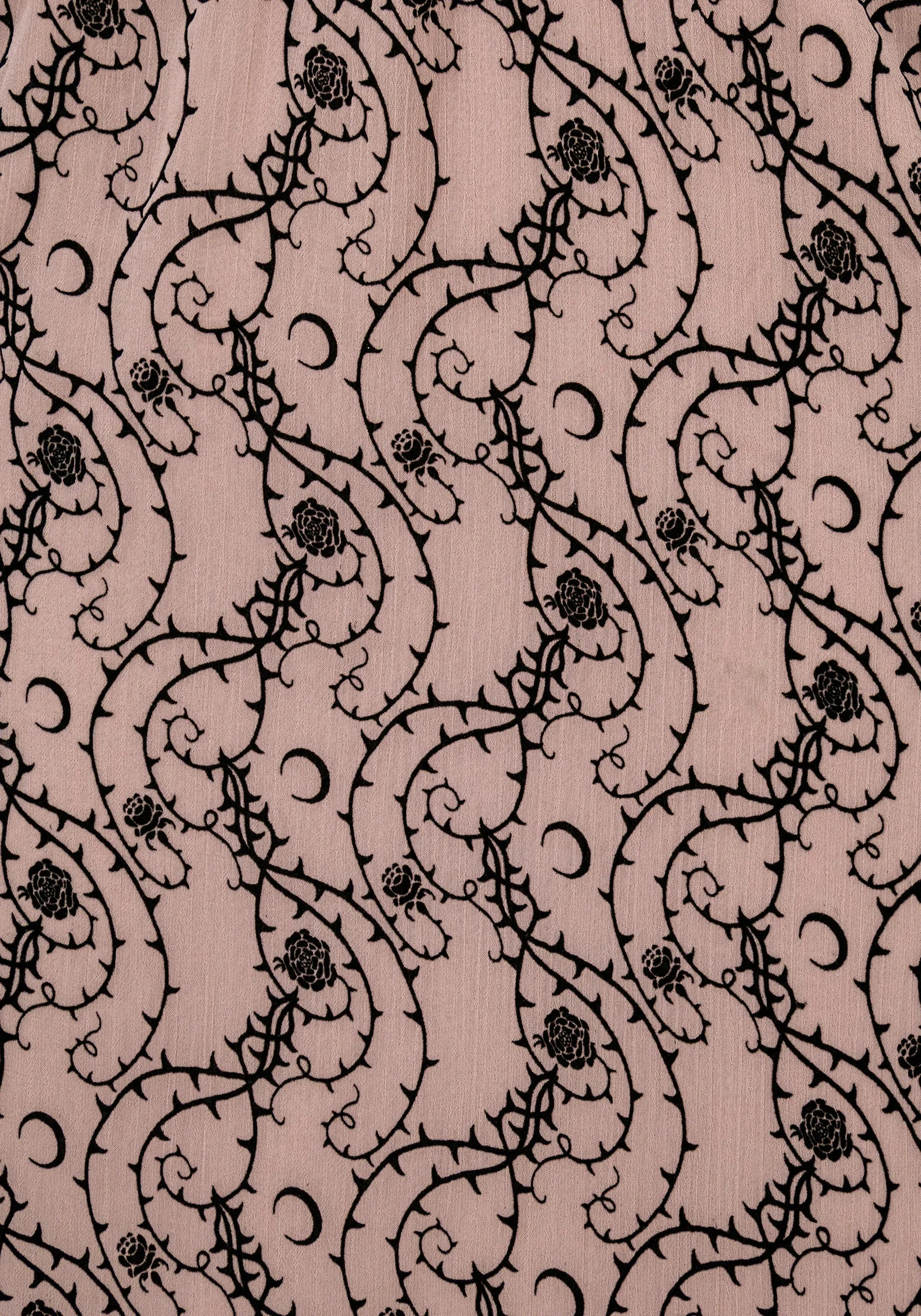 Rosethorn Ruffle Midi Skirt Flexible Waistband