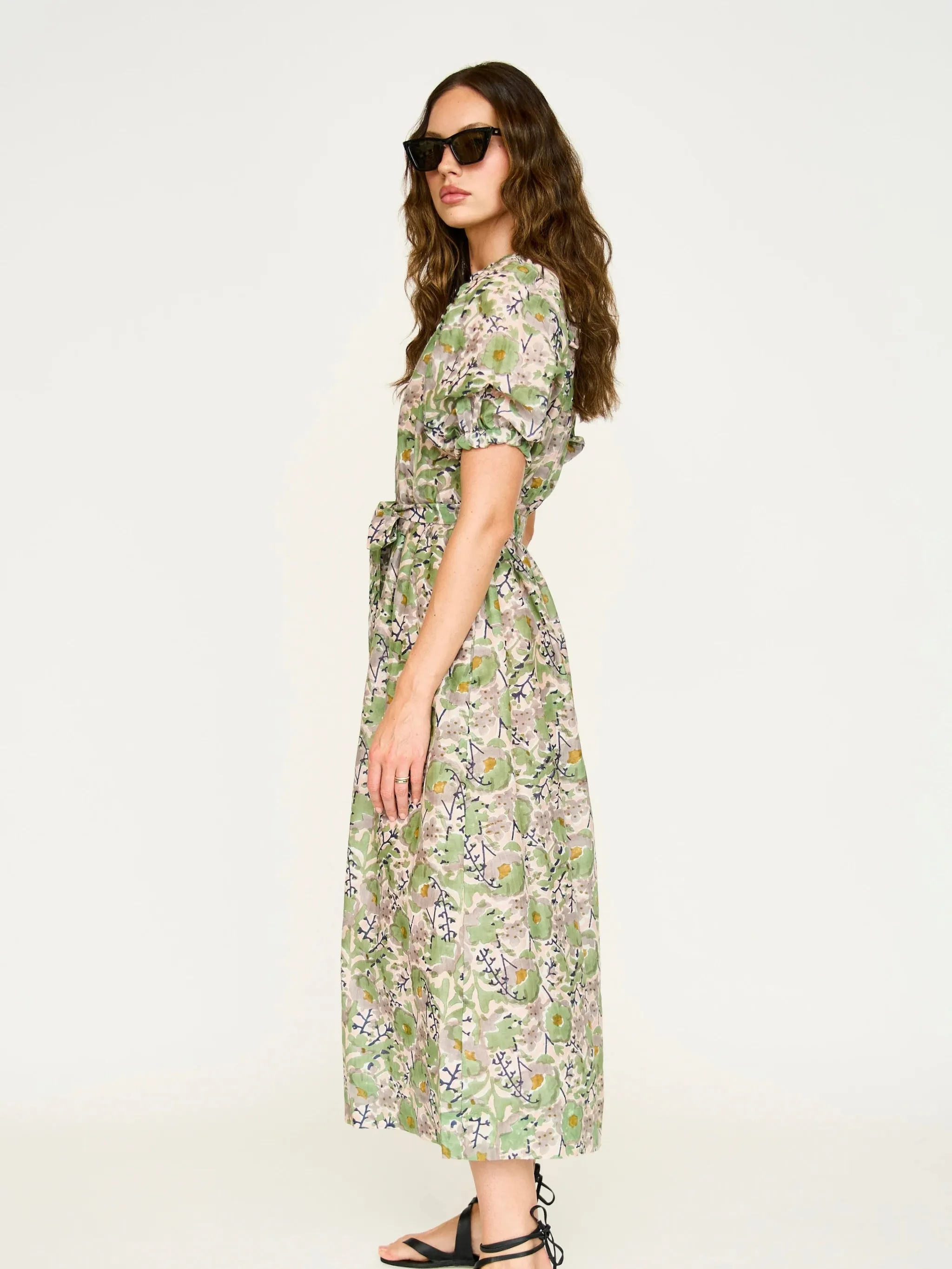 All Day Ready Statement Mood Mirth Somerset Dress in Lavender Bloom