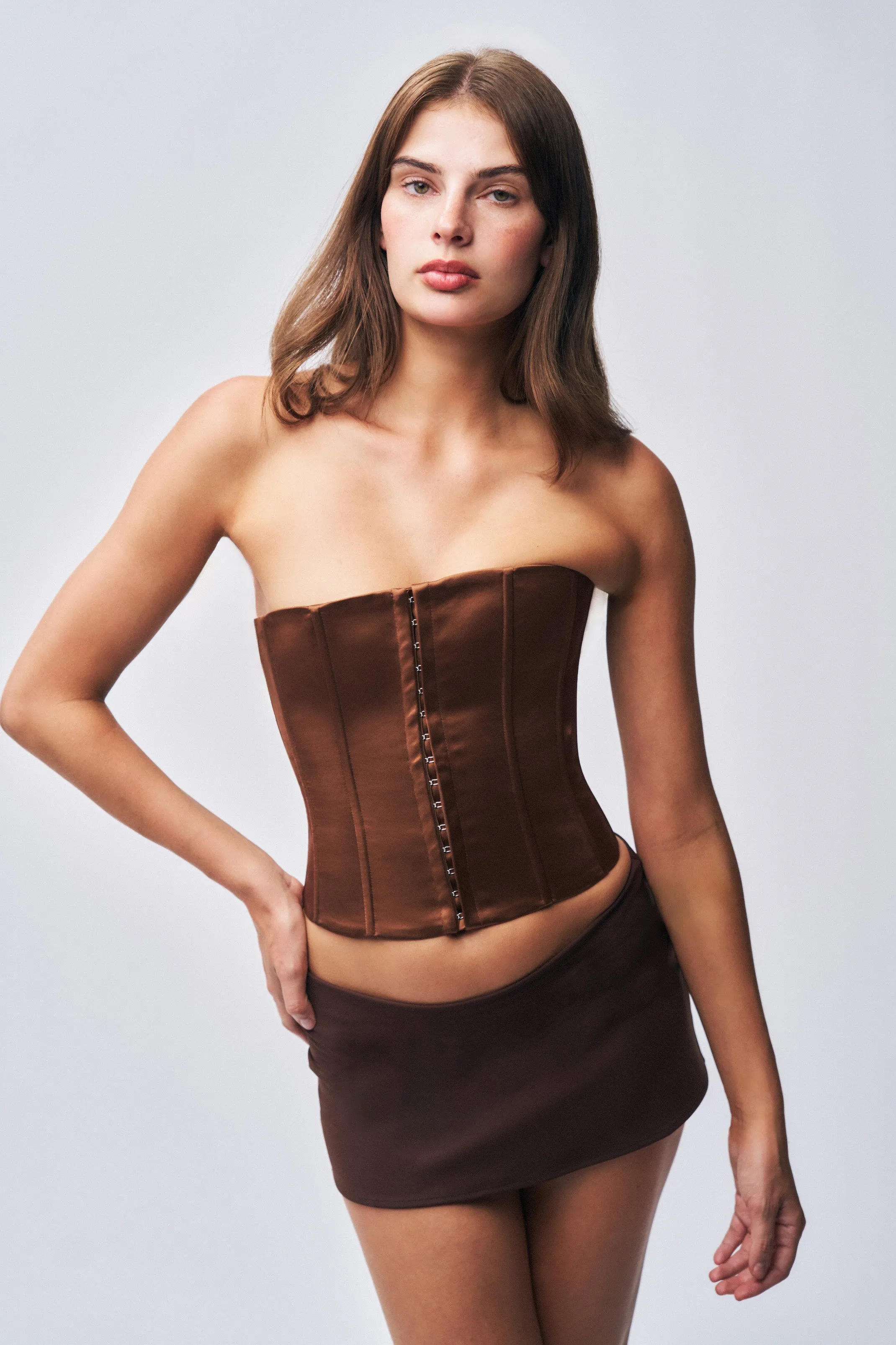 Quick Dry Technology Satin Corset