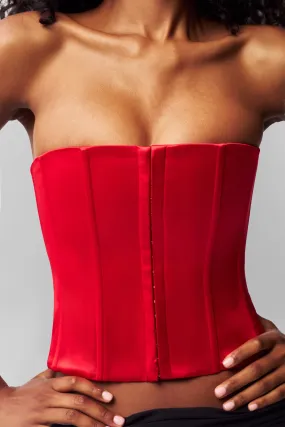 Satin Corset Thermal Adaptive Cloth