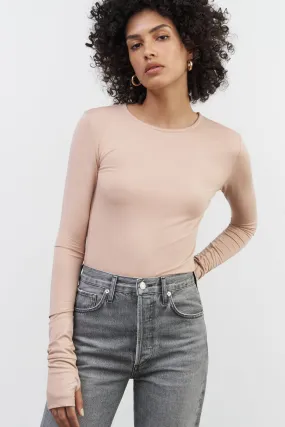 Circular Knit Reinforced Shoulder Avalon Top