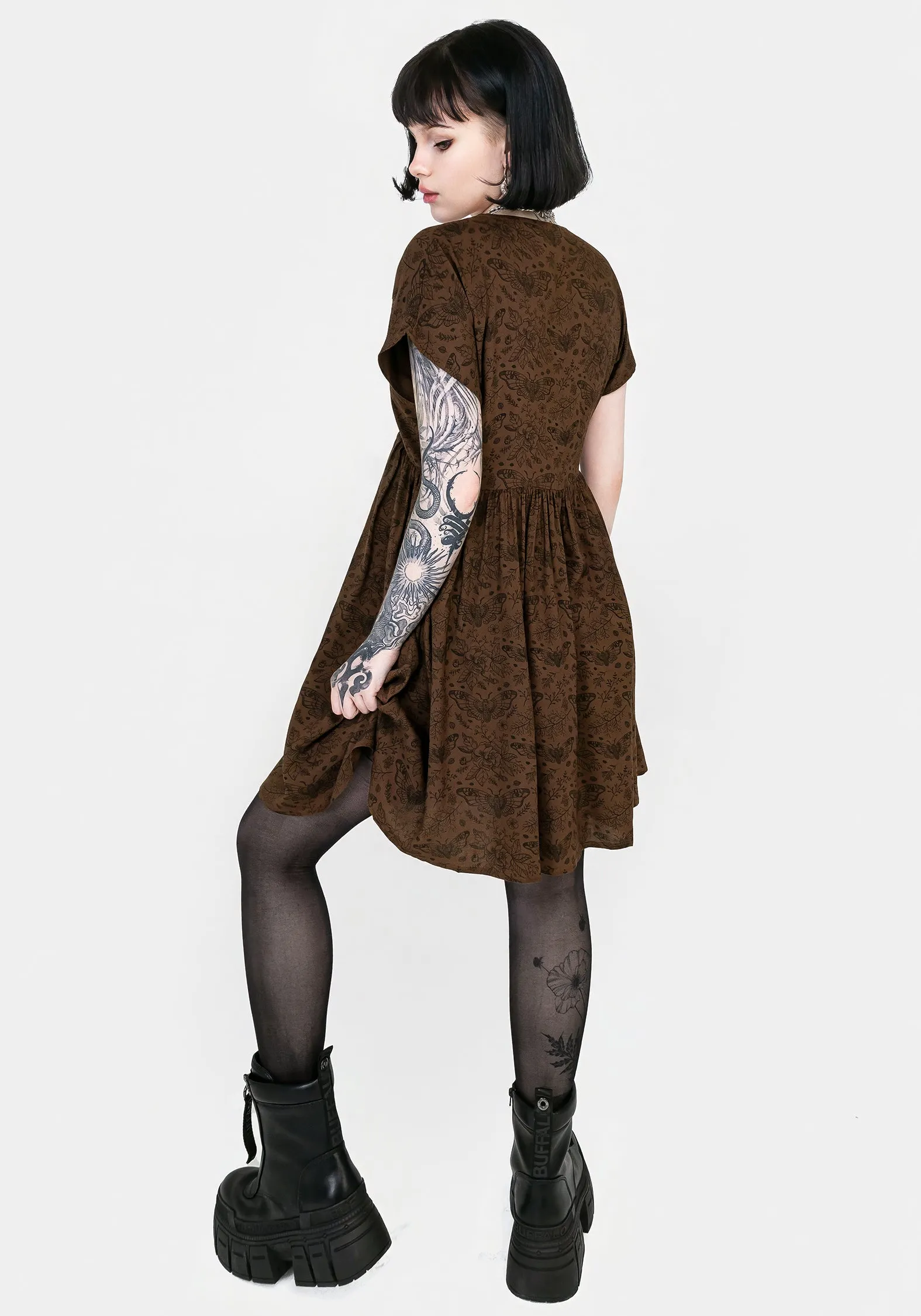 Rosamoth Mini Smock Dress Daytime Fit Evening Chic