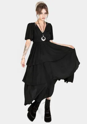 Lumen Tiered Midaxi Dress Smooth Shape