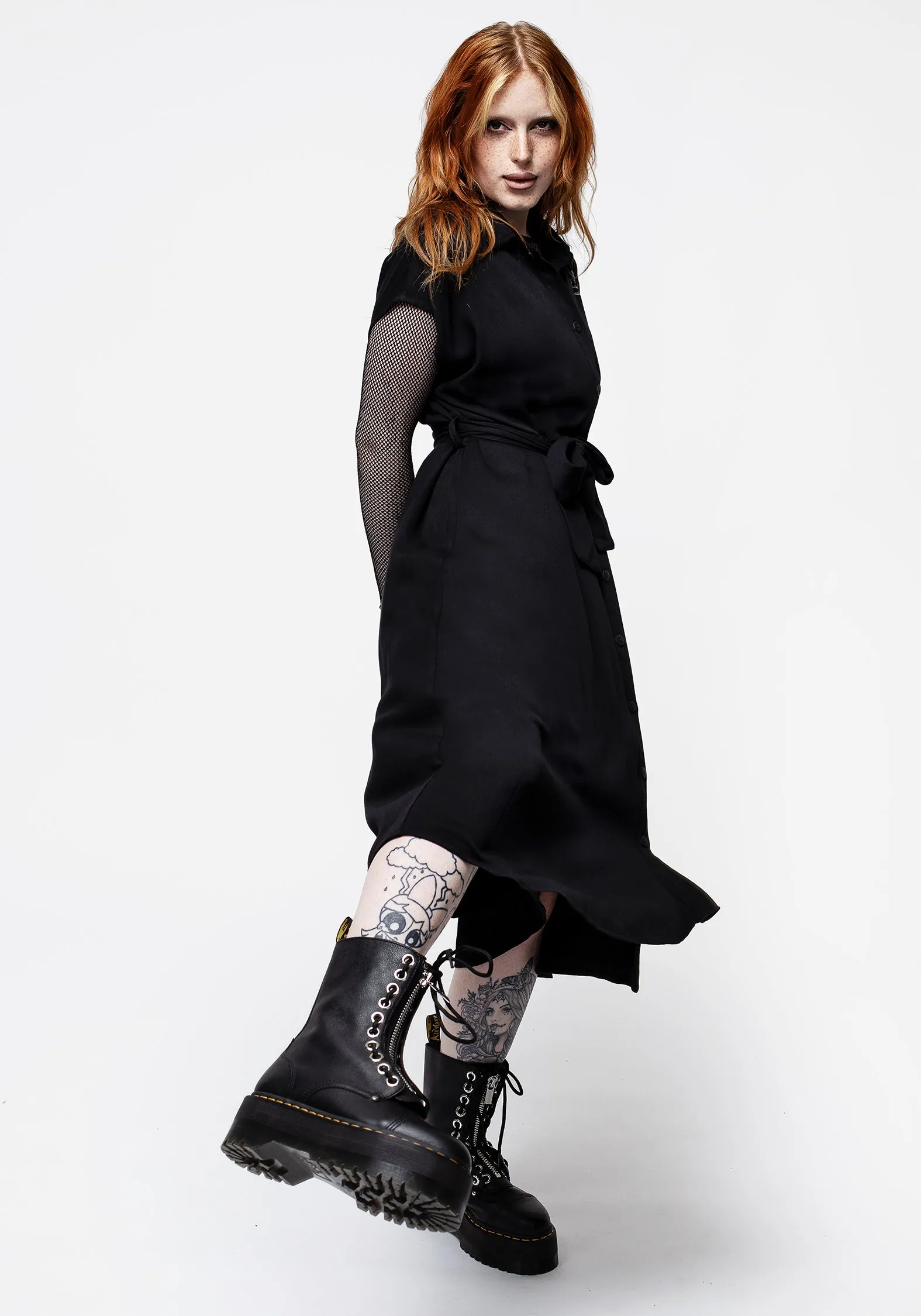 Relaxed-fit gown Relax Tones Serket Relaxed Midi Dress