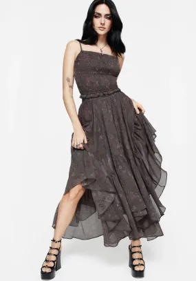 Arnora Chiffon Handkerchief Hem Midaxi Skirt Runway Ready Affordable Fashion