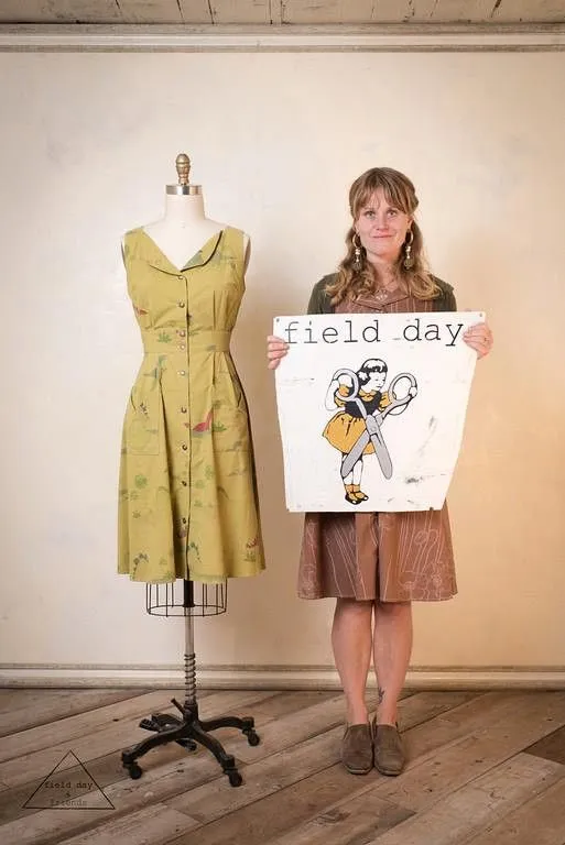 Easy Mood Sheet Dress in One of a Kind