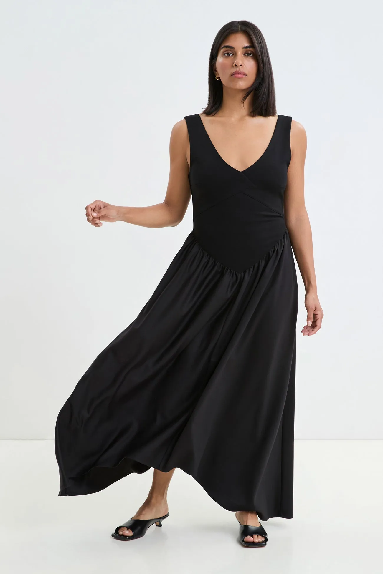 Cammi Dress Casual Layering Snap-Closure