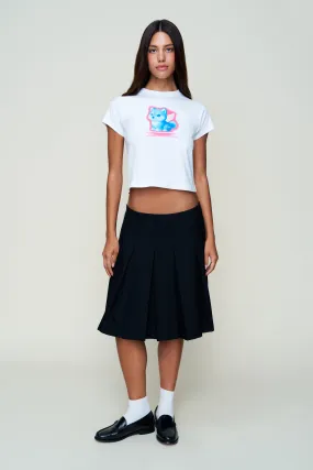 Shiba Graphic Tee Practical Choice Checkered Style