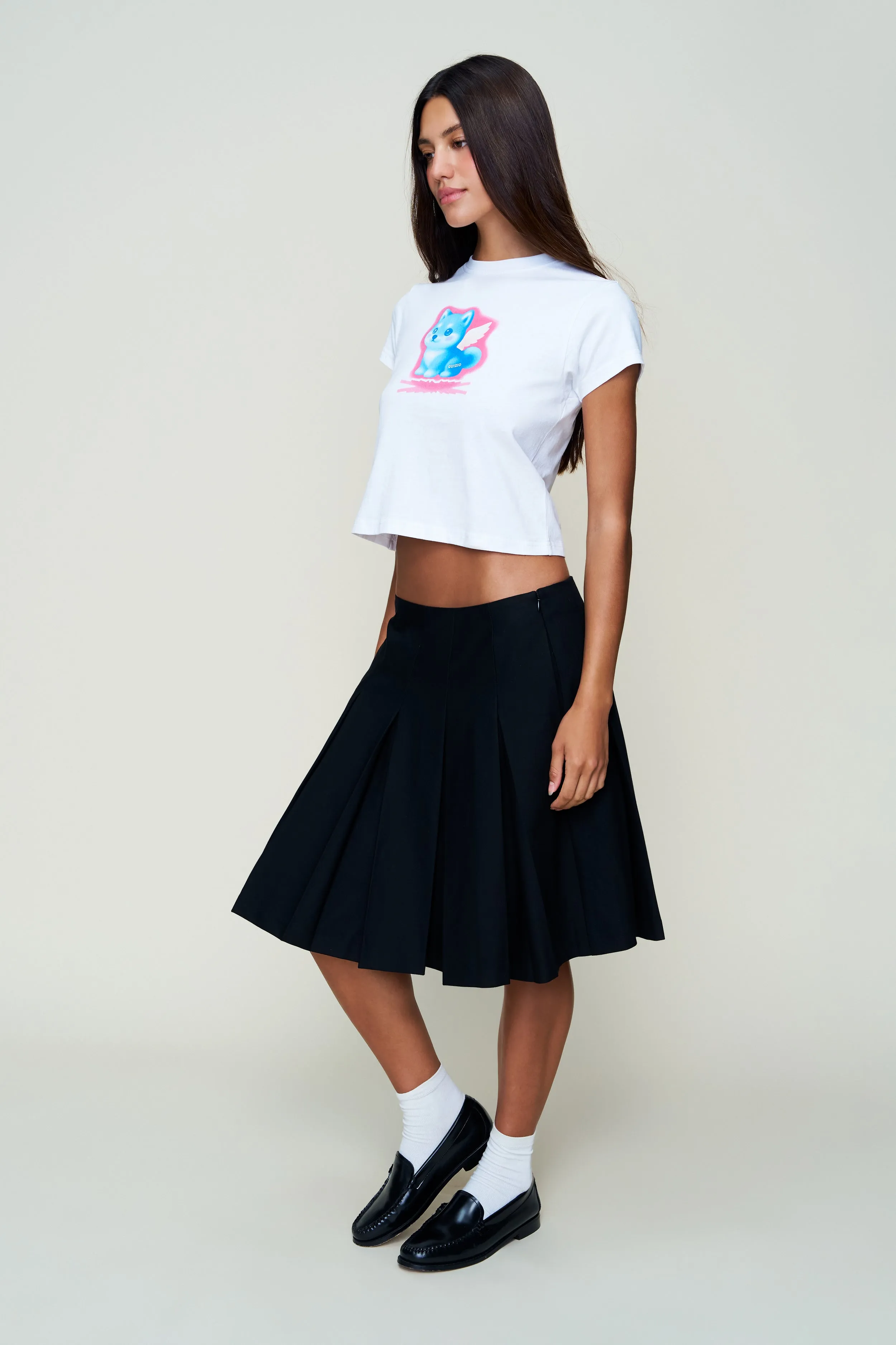 Country Escape Monochrome Palette Shiba Graphic Tee