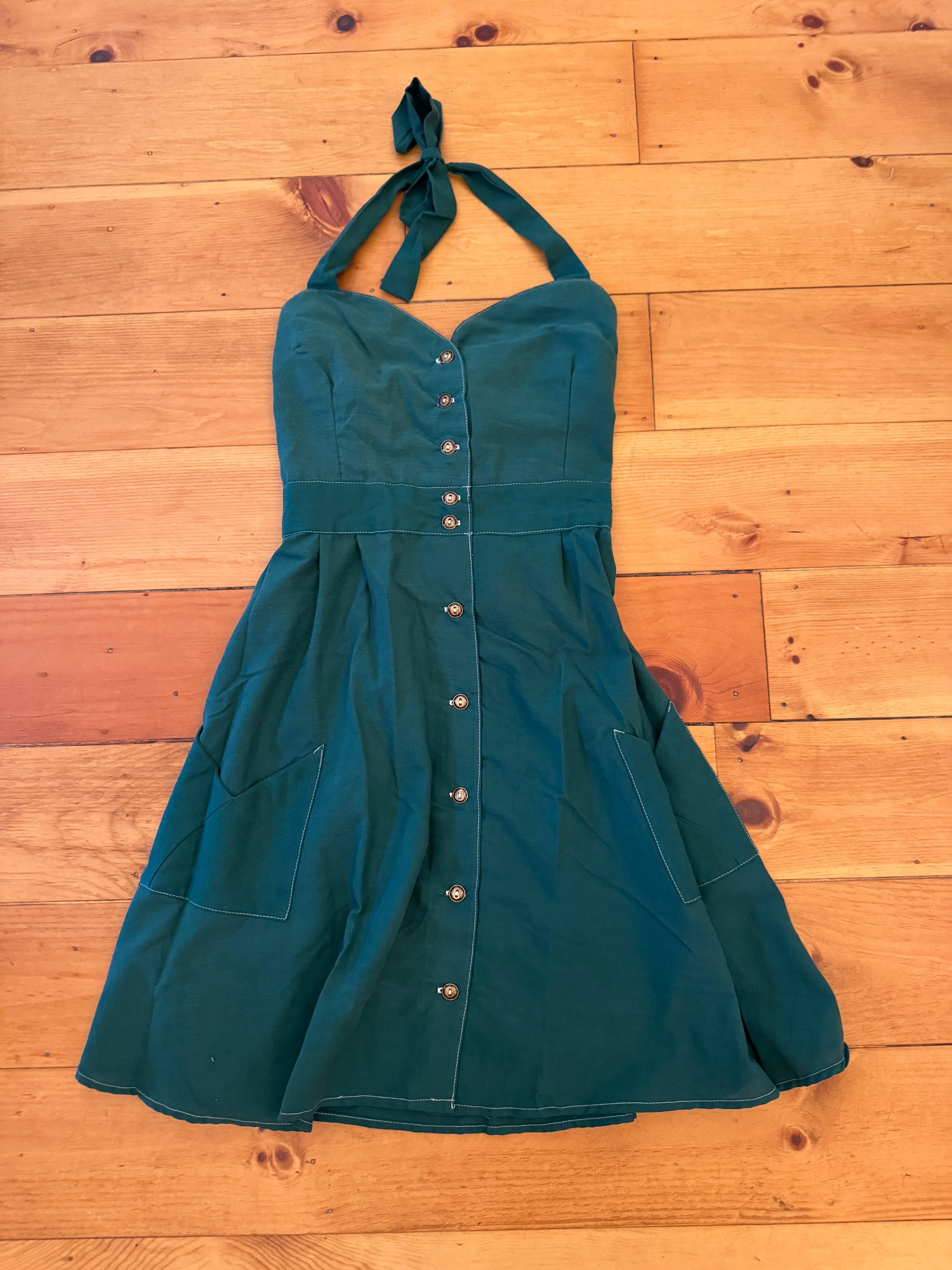 Bedding Dress one of a kind in XLarge Velvet-Sleeve