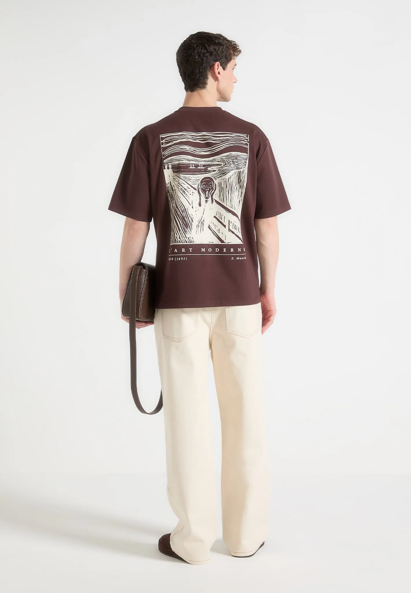 The Scream - T-Shirt - Brown Winter Fashion
