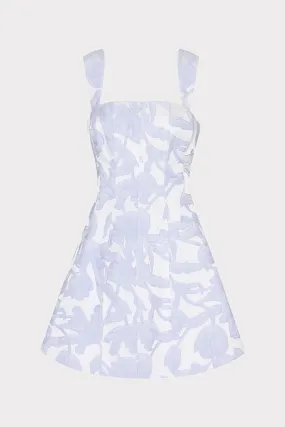 Tulip Jacquard Mini Dress Noble Aura