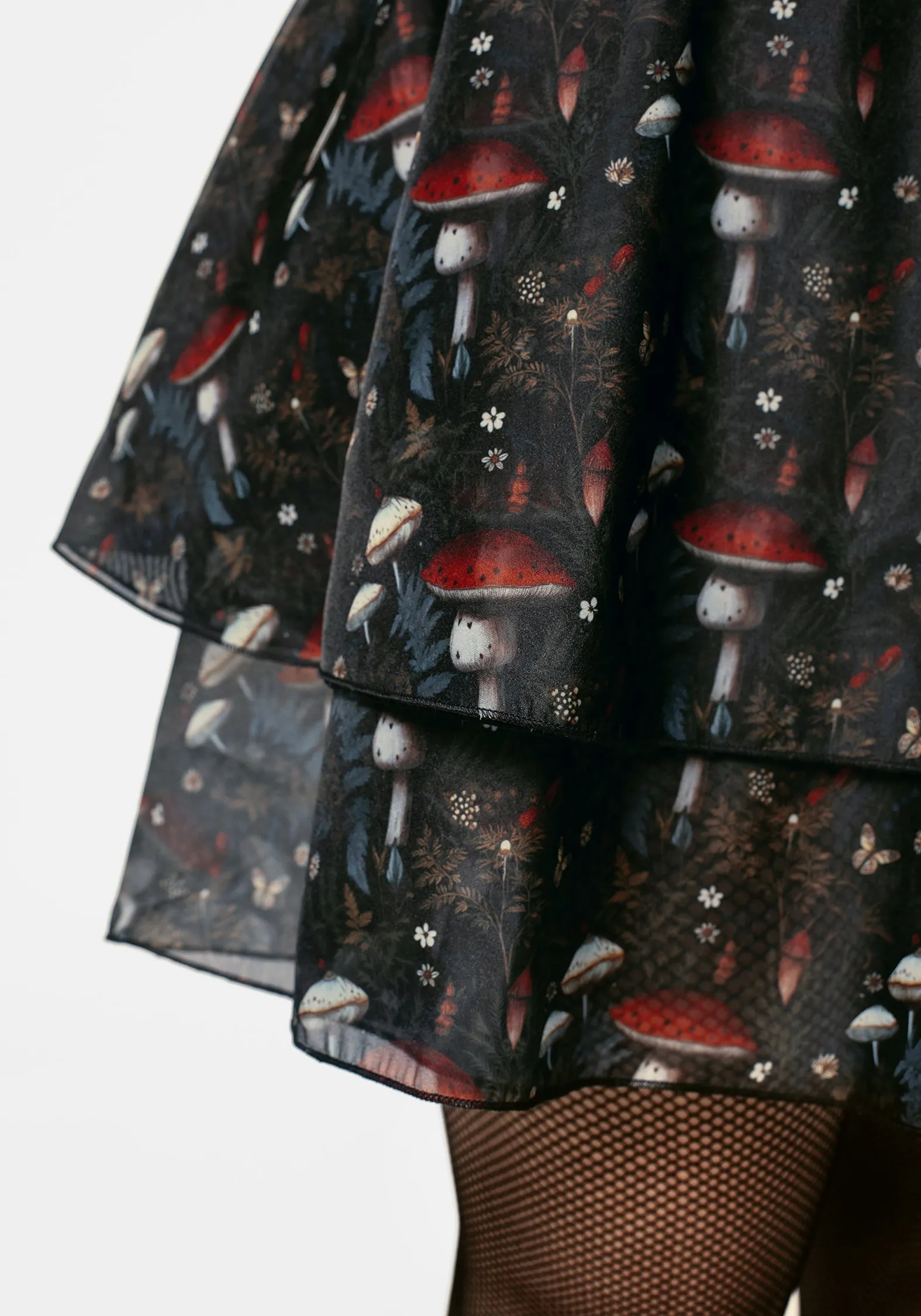 Blogger Favorite Versatile Outfit Amanita Organza Layered Mini Skirt