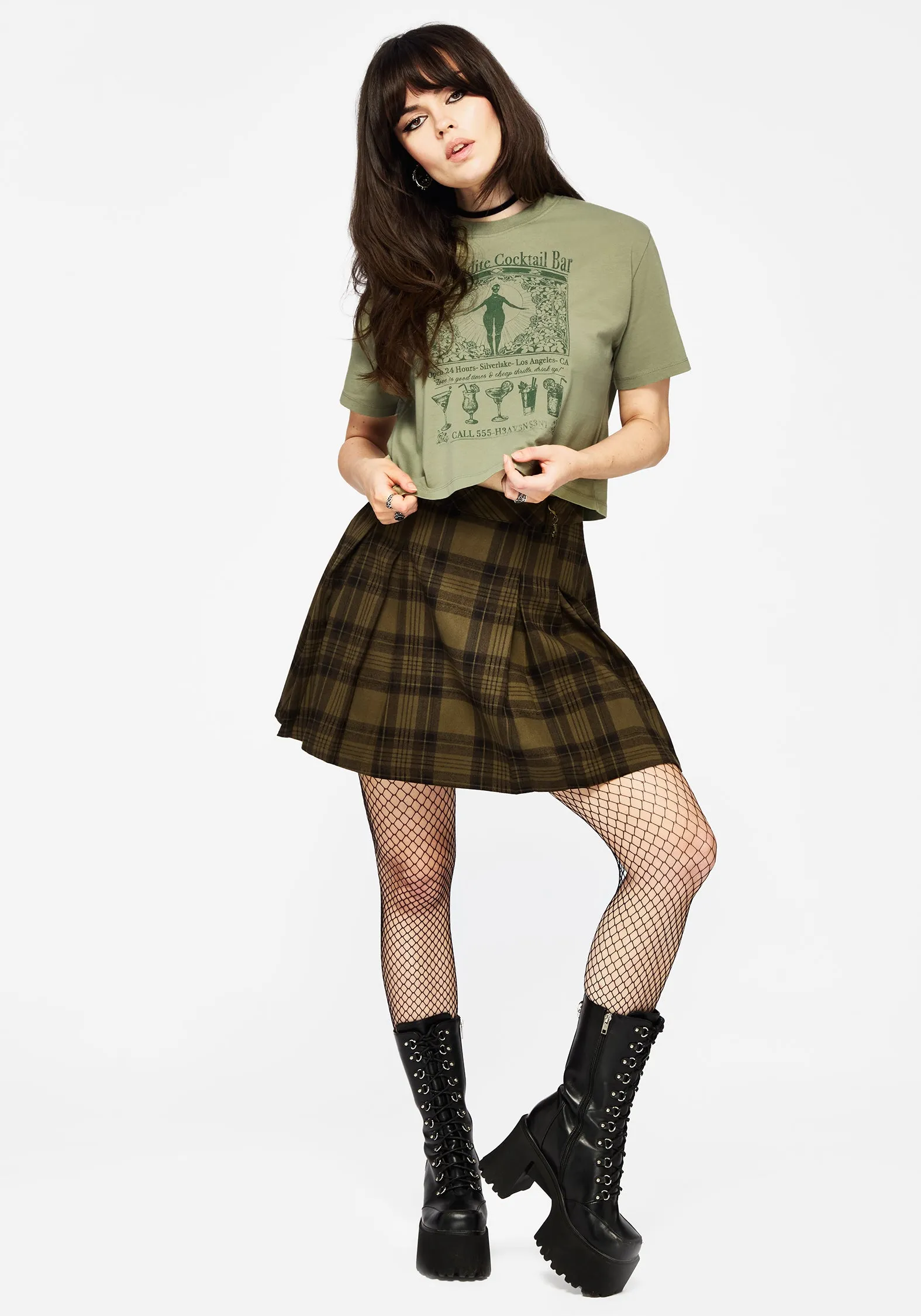 Ode Cotton Jersey Cropped T-Shirt Contemporary Cut Midweight Texture