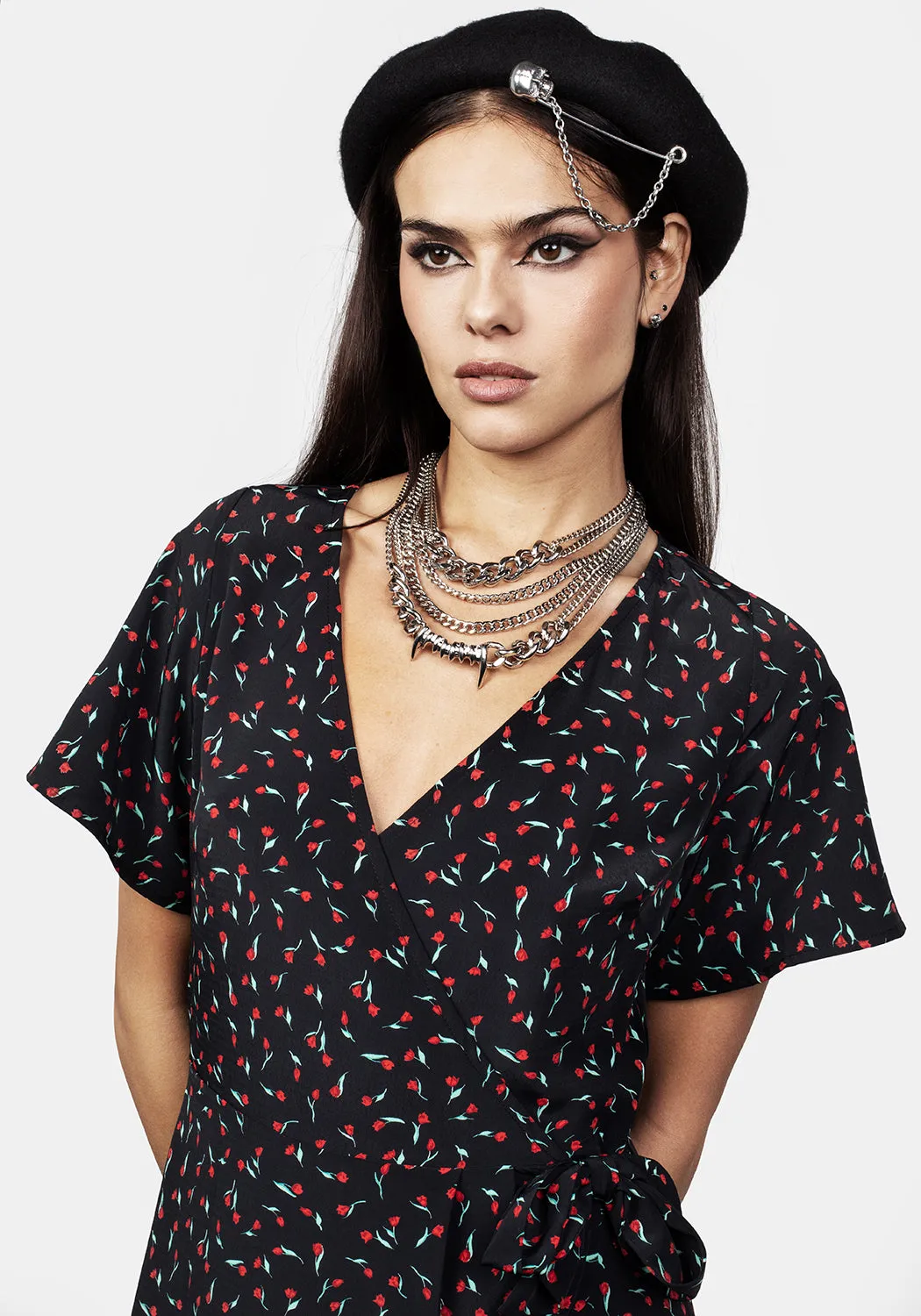 Climate-Adaptive Fashionable event gown Caelia Tulip Midaxi Dress