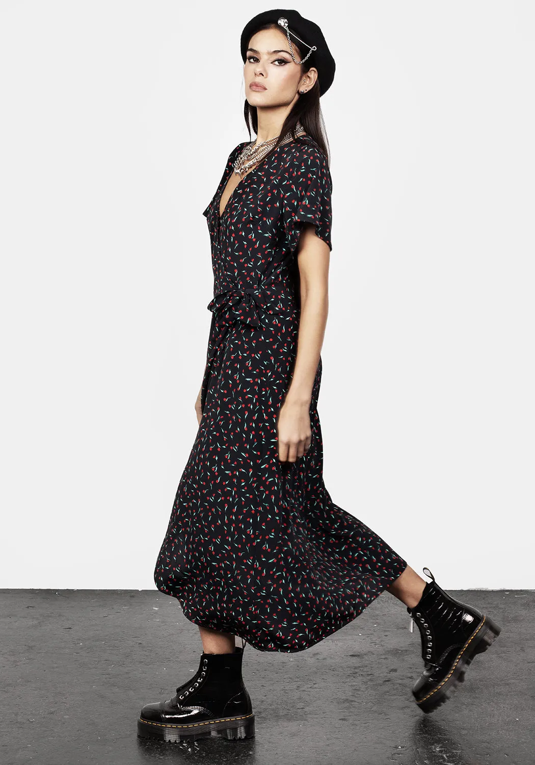 Cozy Wear Caelia Tulip Midaxi Dress