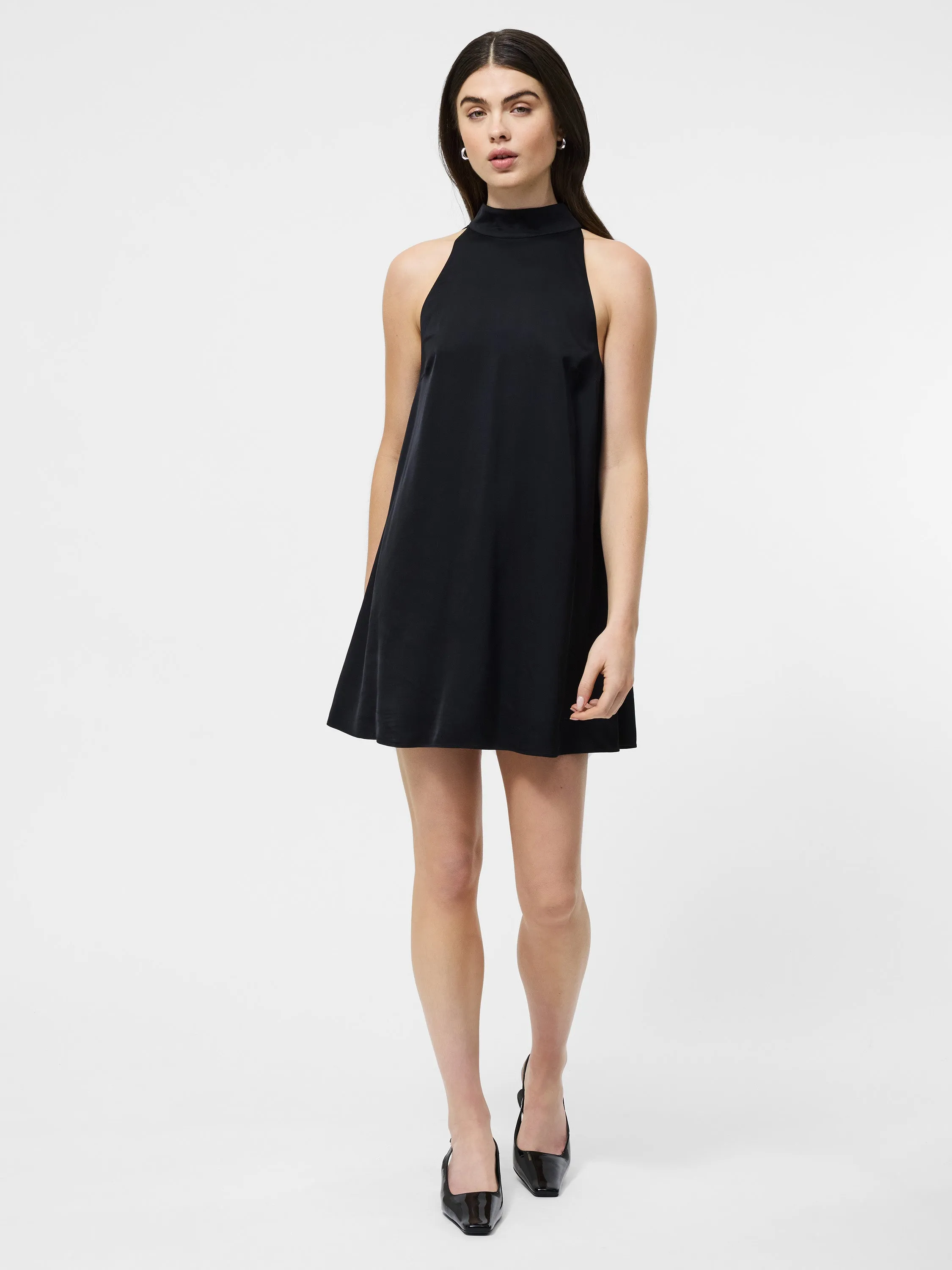 Ennis Satin Babydoll Dress Guest Shine