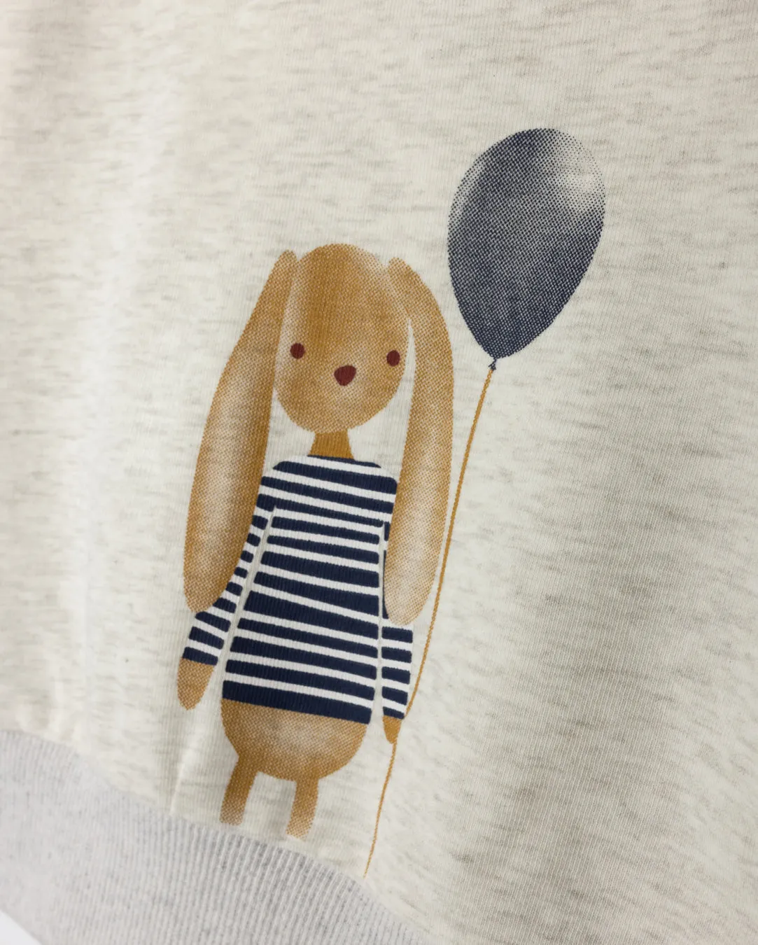 Puppy Print Boy Sweatshirt Set Chilly Knit